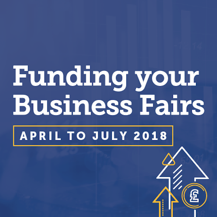 Funding your Business Fairs - April to July 2018 Icon