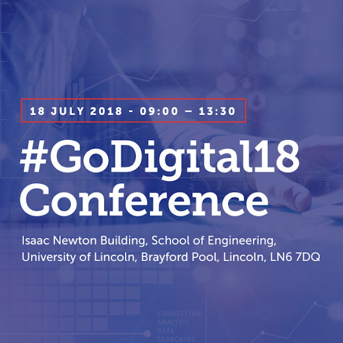 Go Digital 2018 conference poster