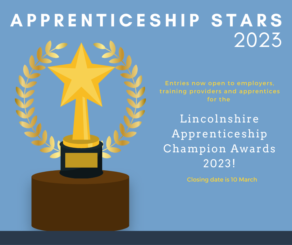 Lincolnshire Apprenticeship Champion Awards return for 2023!