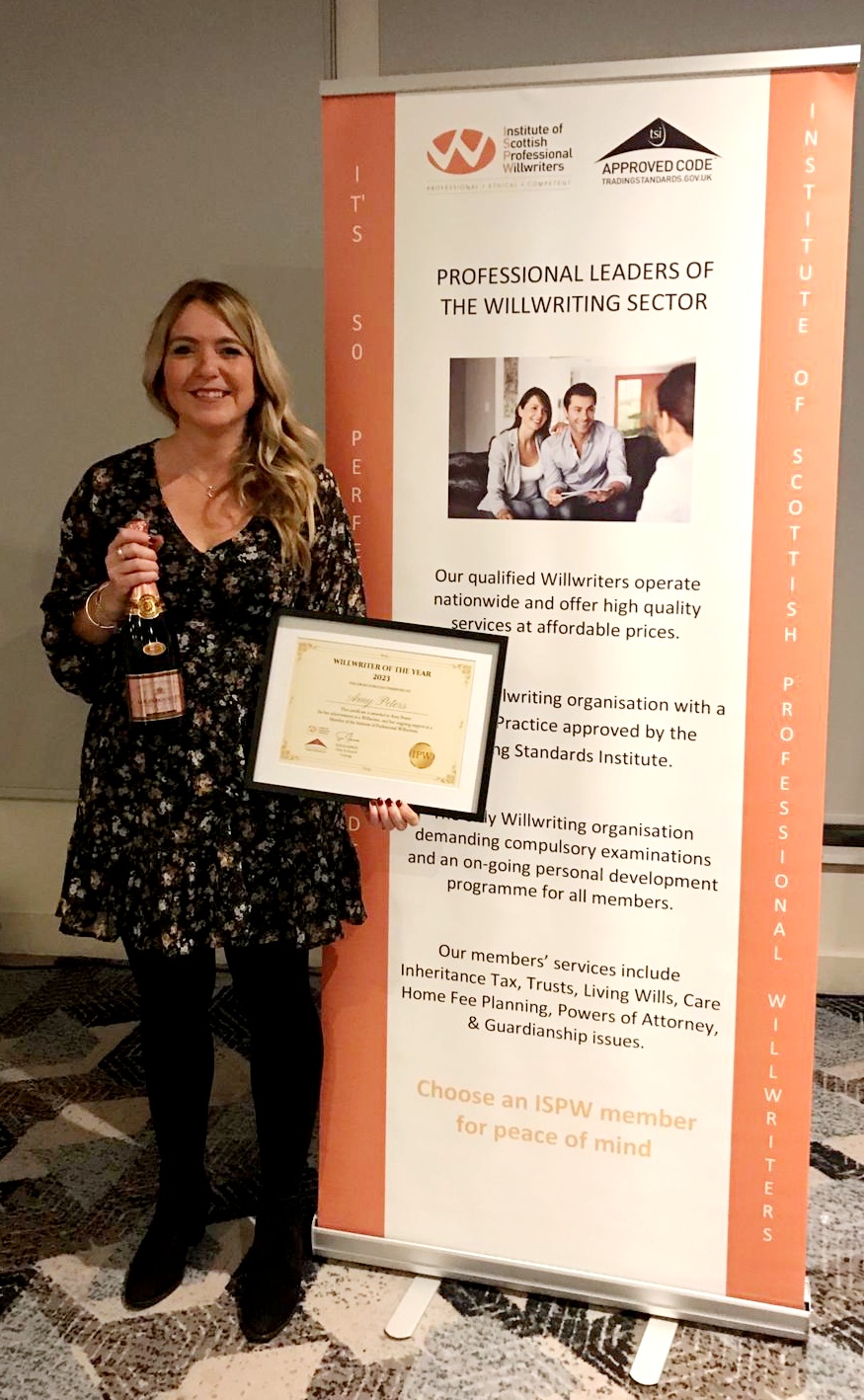 Beneficial Trust & Will Co’s Director, Amy Peters, is named National Will Writer of the Year