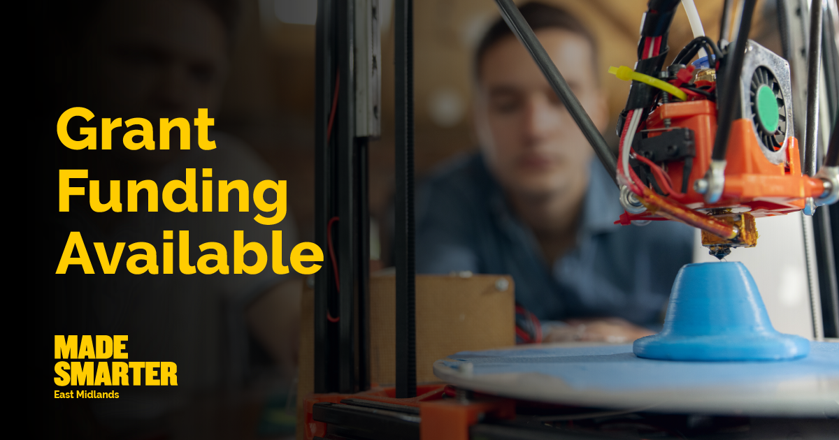 Unlock up to £20k in Matched Funding for Your Manufacturing Business Transformation with Made Smarter East Midlands
