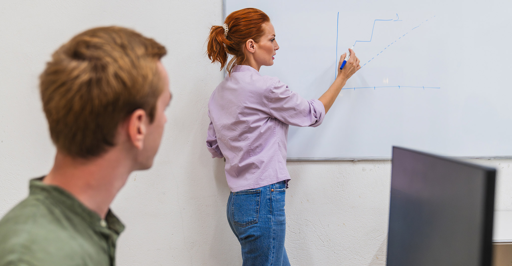 Business ideas in workshop
