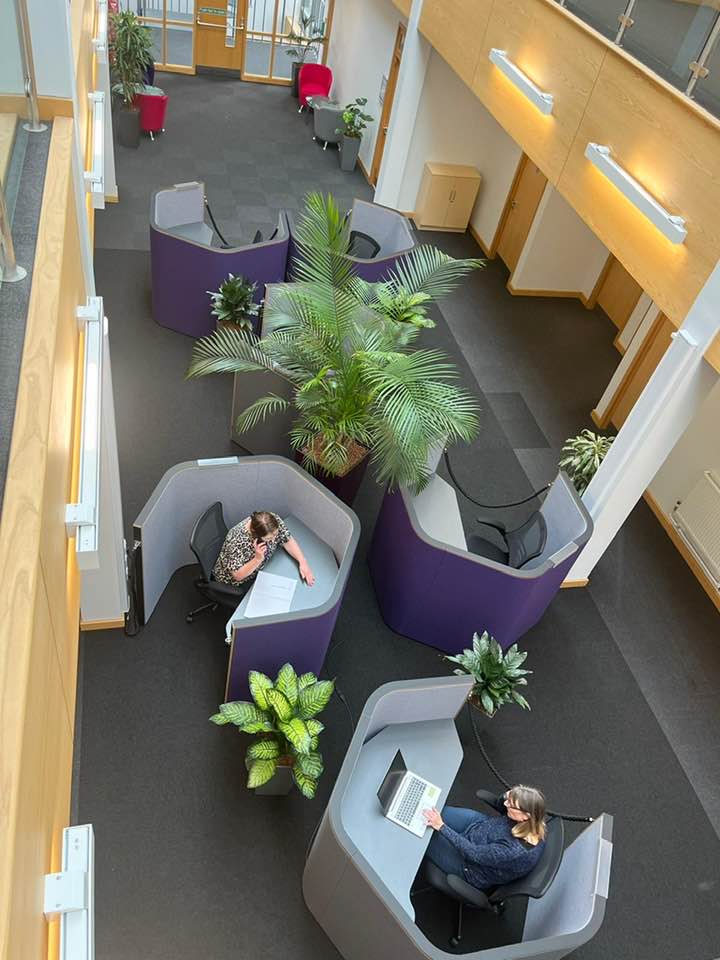 Work Pods at Eventus