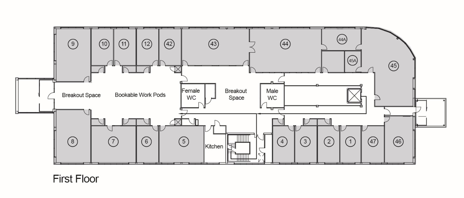 Eventus Floor Plans Pods - Eventus Business Centre - Business Lincolnshire