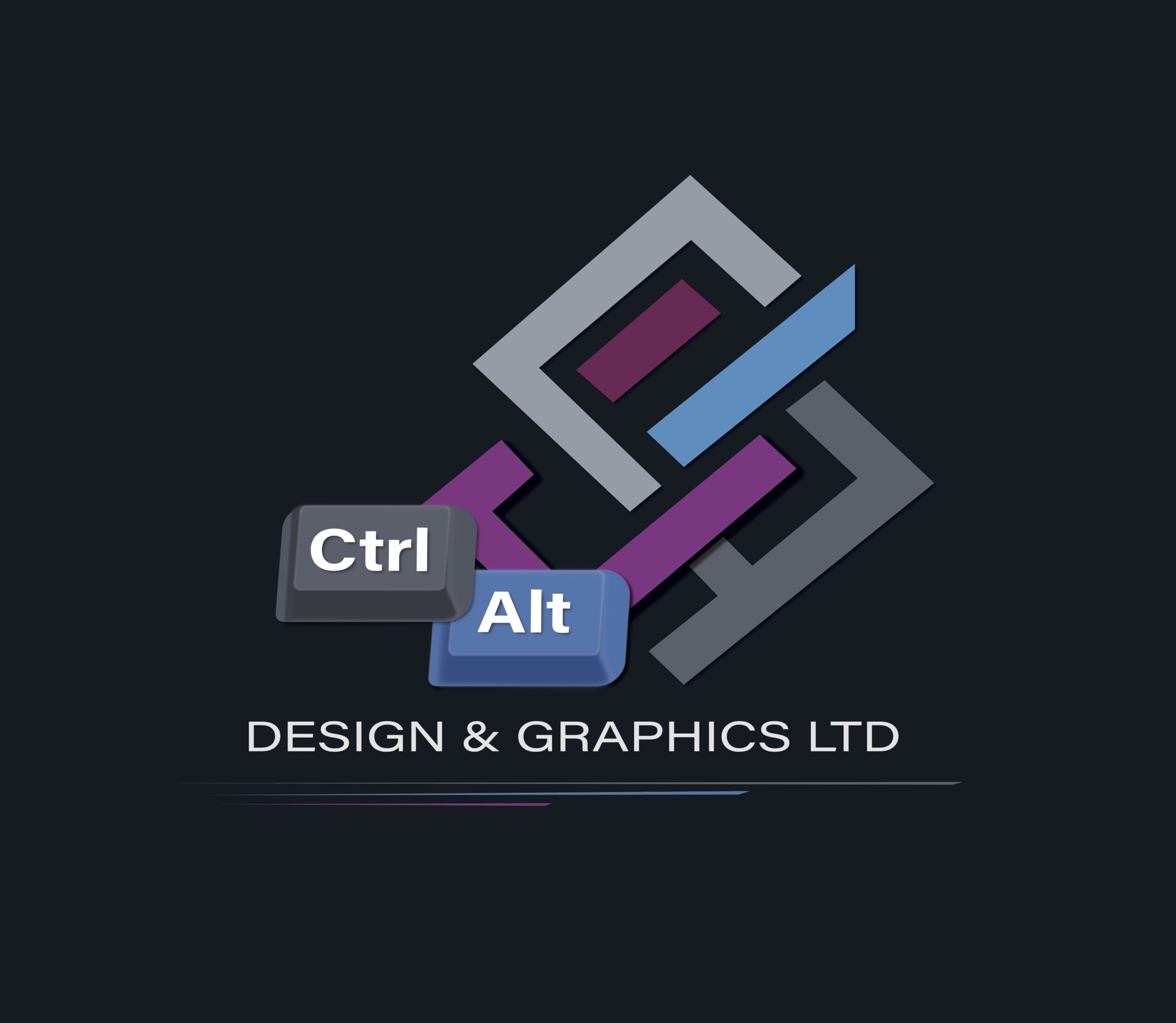 Ctrl Alt Design & Graphics Logo