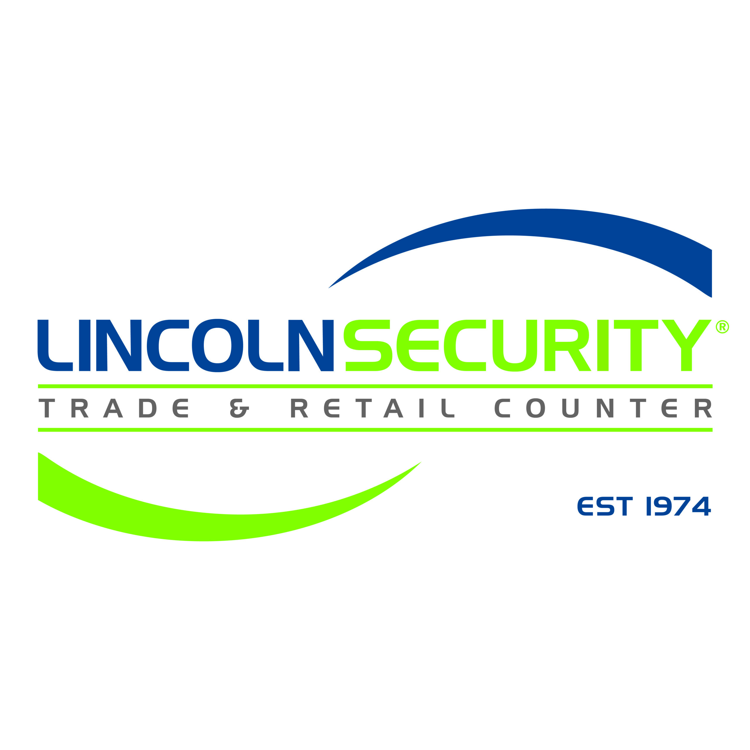 Lincoln Security Trade & Retail Counter Logo