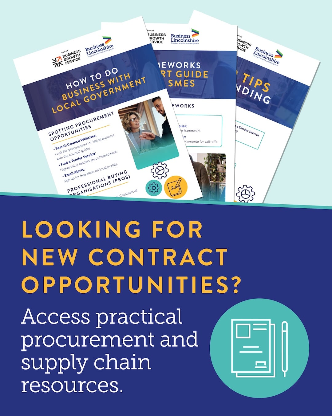 Build your procurement knowledge with our fully funded supplier resources